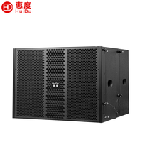 Speaker Line Array Profesional NB-212A Pasif Dual 12 Inch 3-Way 700W untuk Pertunjukan Luar Ruangan, Stadion, Konser, dan Panggung Audio