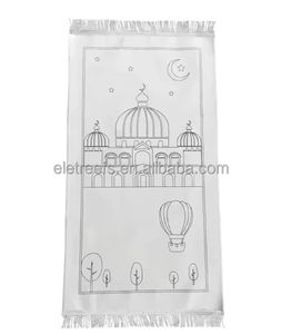 Alas Sholat Edukatif Islami yang Menyenangkan untuk Anak-Anak, Dapat Diwarnai, Dapat Dicuci, Mainan Menggambar Muslim DIY untuk Anak-Anak - Product Image 1