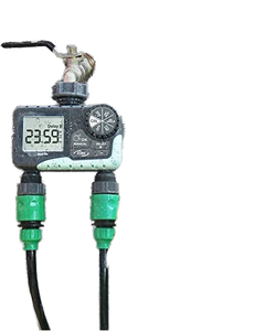 Temporizador de agua para jardín, Retardo de lluvia y <span class=keywords><strong>riego</strong></span> Manual, sistema de controlador de <span class=keywords><strong>riego</strong></span> automático para patio, césped, Material plástico - Product Image 4