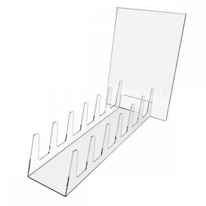 Présentoir multi-plaques en acrylique transparent personnalisé, présentoir de table en céramique pour carreaux de marbre acrylique - Product Image 4