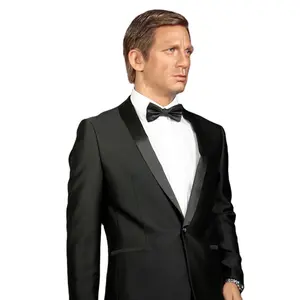 批发好莱坞著名名人007真人大小蜡像出售
