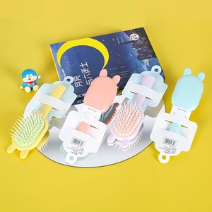 Cepillo de masaje para el cuero cabelludo Mohei, peine con cojín, 15-20 cm, con forma de oreja, portátil, para niños - Product Image 3