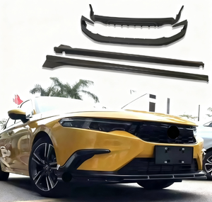 <b>For</b> Integra 2020-2023 <b>Car</b> Body Kit ABS Material Black Screw-On Upgrade Runze Front Lip Rear <b>Diffuser</b> Side Skirts - Product Image 1