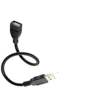 สายต่อขยาย USB 2.0 แบบโค้งงอได้ สีดำ ชาย-หญิง ความยาว 350 มม. ไมโครยูเอสบี สำหรับคอมพิวเตอร์มัลติมีเดีย - Product Image 3