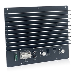 Nhà Máy giá chất lượng cao 120W RMS điện 12V Class D khuếch đại âm thanh ban <span class=keywords><strong>Mono</strong></span> kênh cho xe bass loa siêu trầm với Crossover - Product Image 1