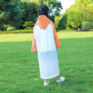 Impermeable plegable para niños, impermeable para exteriores, impermeable para niños y niñas, poncho reutilizable, impermeable infantil para viajes - Product Image 3