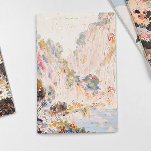 Diario Personalizado Feng <span class=keywords><strong>Zhong</strong></span> <span class=keywords><strong>Hua</strong></span> Ye A5, con Líneas Horizontales, Cubierta de Papel Impreso, Creativo y Hermoso - Product Image 3