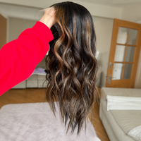 Perruque Lace Front Pré-Plucked avec Ligne de Cheveux Naturelle, Blond Platine Balayage, Cheveux Humains Vierges, Baby Hair, Nœuds Invisibles, Double Drawn