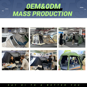 Carpa de <span class=keywords><strong>Techo</strong></span> Impermeable de Aluminio para Automóviles Todoterreno, para Camper Van, de Doble Capa, Apertura Automática Rápida, para las Cuatro Estaciones - Product Image 4
