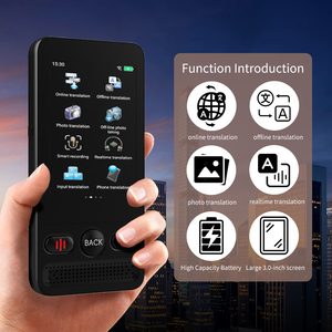 อุปกรณ์แปล<span class=keywords><strong>ภาษา</strong></span>ขนาดเล็ก Itranstalk 160 Deepseek AI รองรับ<span class=keywords><strong>ภาษา</strong></span>เวียดนาม เลาสก์ รัสเซีย อังกฤษ สเปน หน้าจอสัมผัส ใช้งานได้ทั้งออนไลน์และออฟไลน์ - Product Image 2