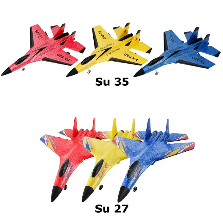 2022 Aircraft Su 35 27 Fighter Fixed-wing Glider Air Plane Anti-fall Epp Airplane Flying Rc Toy Rc Plane For Remote Control Toy