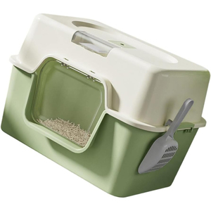 Wholesale Fully Enclosed Detachable <b>Cat</b> Toilet Large <b>Cat</b> <b>Litter</b> <b>Box</b> With Shovel - Product Image 1