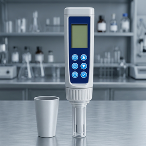 ชุดทดสอบคุณภาพน้ำ 5 in 1 ระดับมืออาชีพ สำหรับน้ำดื่ม วัดค่า EC TDS PH อุณหภูมิ และความเค็ม - Product Image 4