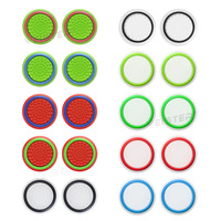 Tapas de Silicona de Dos Colores para Joystick de XBOXONE 360 PS4 PS5, Botón con Forma de Hongo