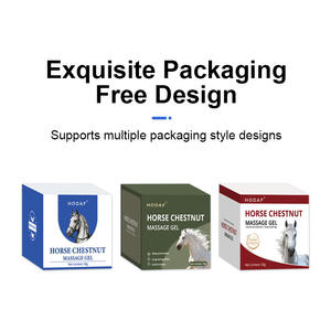 Gel de massage OEM à l'huile de marron d'Inde et à l'huile de cheval 50g pour le soulagement des douleurs articulaires et musculaires - Product Image 2