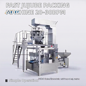 Bodi Used Automatic Premade Bag Ziplock Pouch y Doypack Máquina <span class=keywords><strong>de</strong></span> embalaje <span class=keywords><strong>de</strong></span> llenado para alimentos para Wolfberry Mothballs Packaging - Product Image 3