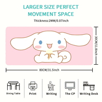 Bonjour tapis de souris impression forme spéciale tapis de souris Sublimation dessin animé tapis de bureau filles mignonnes 90x40cm