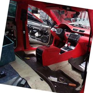 Souple en relief daim tissu pour volant/<span class=keywords><strong>plafond</strong></span> garniture/tableau de bord synthétique micro suède - Product Image 3