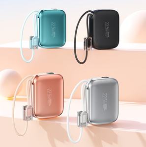 Mini Power Bank à charge ultra-rapide <span class=keywords><strong>20000mAh</strong></span>, compacte et portable, avec personnalisation de la banque d'alimentation à double ligne intégrée - Product Image 3