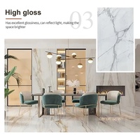 Fournisseur Meilleur marbre Quartz Carrare Marbre blanc Décoration murale utilisée pour le mur d'entrée