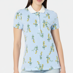 Polos de mujer de ropa informal de alta calidad, diseño personalizado ligero, polos de mujer hechos con servicio y tamaño OEM - Product Image 1