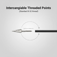 JIZHAN Vente en gros Fléchettes TAC 100% carbone pur pour arbalète, rectitude +/- 0,006, diamètre intérieur 6,2 mm, pour tir à l'arc 3D et chasse, 31 pouces, personnalisables