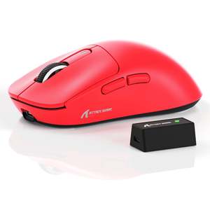 Ratón Inalámbrico para Juegos Attack Shark X3 Pro, PAW3395, 26000 DPI, Frecuencia de Sondeo de 8000 Hz, Ultraligero de 49 g, 3 Modos: BT/2.4G/Cableado, RGB - Product Image 3
