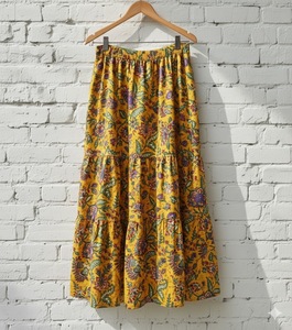 Tela de Algodón Estampada a Mano, Tejido Textil con Patrones para Prendas y Decoración del Hogar - Product Image 3