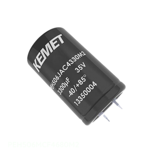 ตัวแทนจำหน่ายอย่างเป็นทางการ ตัวเก็บประจุแบบ Through Hole CAP ALUM SNAP-IN 85C PEH506MCF4680M2 6.8 mF - Product Image 1