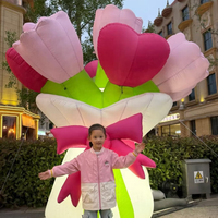 Décorations florales : Tulipes gonflables colorées en vente