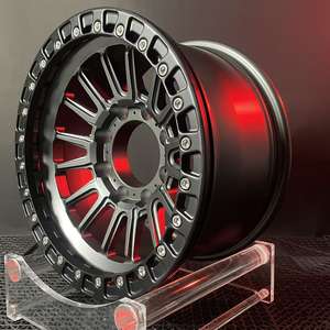 Jantes forgées T6061 17/18/19/20/21/22, design concave, beadlock tout-terrain, 6 8 trous, 5x127 5x139.7 5x114.3 6x139.7 8x170 - Product Image 2