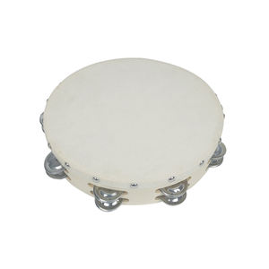 กลองมือสั่นและกระดิ่งไม้เครื่องดนตรีกลองมือพร้อมแถวคู่ - Product Image 4