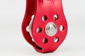 20kN шаровой подшипник из алюминиевого сплава легкий фиксированный боковой пластинчатый шкив для скалолазания - Product Image 6