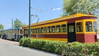 Tramvay Turístico Urbano Retro para Pasajeros, Tramvay Vintage de Medida Personalizada para Zonas Turísticas Históricas, Tranvía Eléctrico