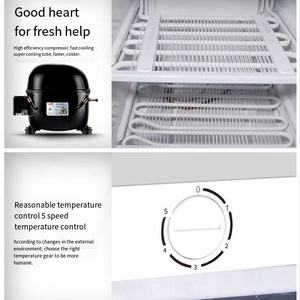 Réfrigérateur domestique à porte unique de grande capacité D 148L, peut congeler <span class=keywords><strong>rapidement</strong></span> des glaçons, congélateur vertical, réfrigérateur - Product Image 6
