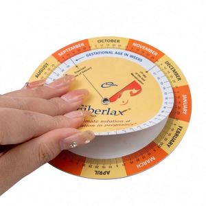 Cinta métrica promocional con calculadora de IMC y rueda médica para fecha estimada de parto, de proveedor chino - Product Image 1