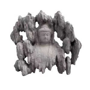 Statua <span class=keywords><strong>di</strong></span> Buddha <span class=keywords><strong>Re</strong></span> Scimmia JSD, Ornamento per Acquario, Decorazione per Vasca dei Pesci, per Paesaggistica e Arredamento Casa - Product Image 5