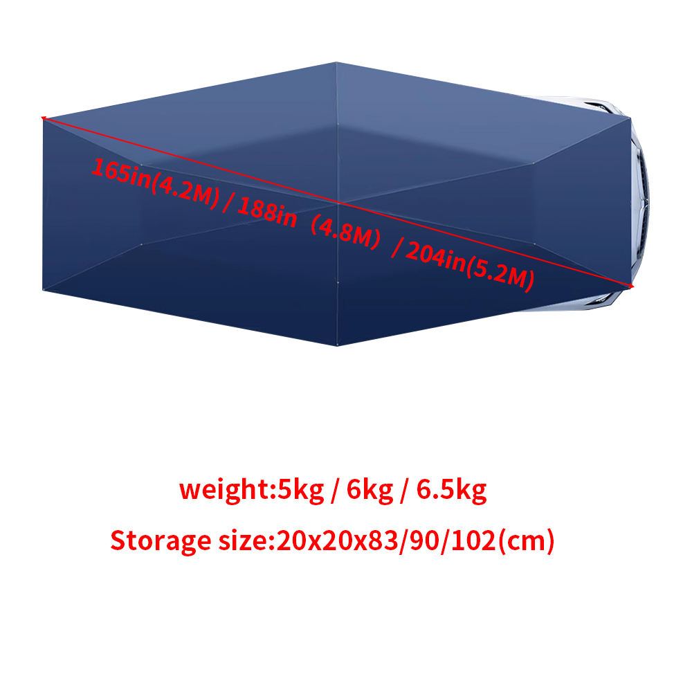 สีน้ำเงินอัตโนมัติเต็มรูปแบบ + วงเล็บกลางแจ้ง