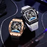 Montre-bracelet mécanique de mode pour homme, Relogio Masculino, mouvement automatique de haute qualité