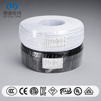 Cable Eléctrico con Certificación KC, 2 Núcleos, Revestimiento de PVC, 60227 IEC 52, 0.5mm2 0.75mm2 300V, Conductor de Cobre