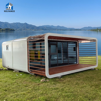 RELYANCE Cabine préfabriquée de 30 pieds avec 2-3 chambres, 10 unités par 40HQ, économie sur le fret maritime, idéale comme boutique ou magasin éphémère
