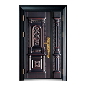Puerta de Tanque de Aluminio Fundido Texturizado de Lujo con Excelente Sellado para Proyectos de Entrada a Villas y Propiedades Inmobiliarias - Product Image 2