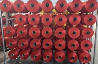 Filament de polyester 100% coloré teint en masse 75D/150D/300D DTY/FDY, vente en gros directe usine Chine