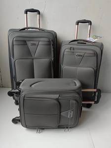 Carrito de 4 ruedas 20 24 28, <span class=keywords><strong>3</strong></span> <span class=keywords><strong>piezas</strong></span>, tela suave EVA 600D, juegos de equipaje ligero, precio barato, juego de maletas con ruedas de viaje - Product Image 2