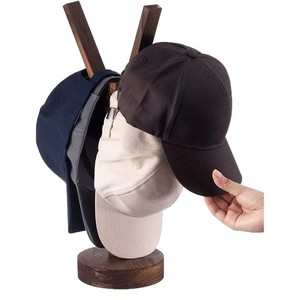 Wooden Baseball Cap Rack Y Shape Desktop <b>Hat</b> Storage <b>Stand</b> Multipurpose Organization Rack - Product Image 1