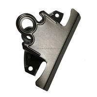 Fournitures de bureau commerciales Style ancien 120mm noir mat Jumbo fichier trombone grand clip de presse-papiers en métal lourd pour les Menus de Restaurant