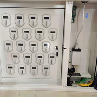 Armoire à clés intelligente à reconnaissance faciale pour magasin d'entretien automobile/école/hôpital/immeuble de bureaux Boîte à clés