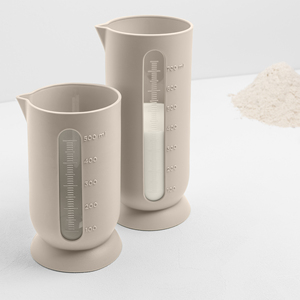 เหยือกใส Turtledove ขนาด 1 ลิตร ทำจากโพลีโพรพิลีน ความสูง 10.5 ซม. ความลึก 23 ซม. ผลิตในอิตาลี สำหรับเครื่องครัว บรรจุ 2 ชิ้น/กล่อง - Product Image 2