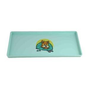 Service de table pour enfants en plastique incassable, assiettes rondes, gobelets et plateau, motif dessin animé - Product Image 2
