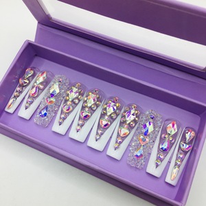 Cajas de Cartón para <span class=keywords><strong>Uñas</strong></span> Postizas con Logotipo Personalizado al por Mayor, Embalaje para <span class=keywords><strong>Uñas</strong></span> Artificiales - Product Image 5